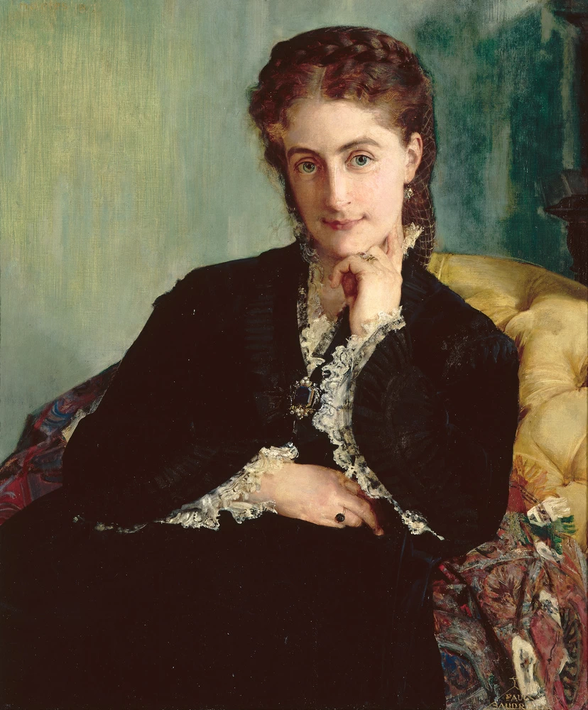 Paul Baudry - Ritratto di Mme Louis Cézard, musée d'Arts de Nantes